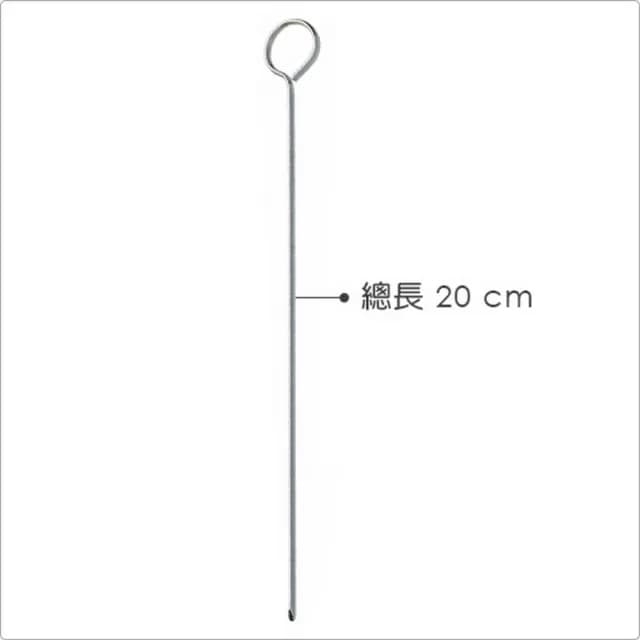 【KitchenCraft】金屬烤肉串叉6入 20cm / 燒烤串叉 烤肉用具 中秋節 露營烤肉 BBQ