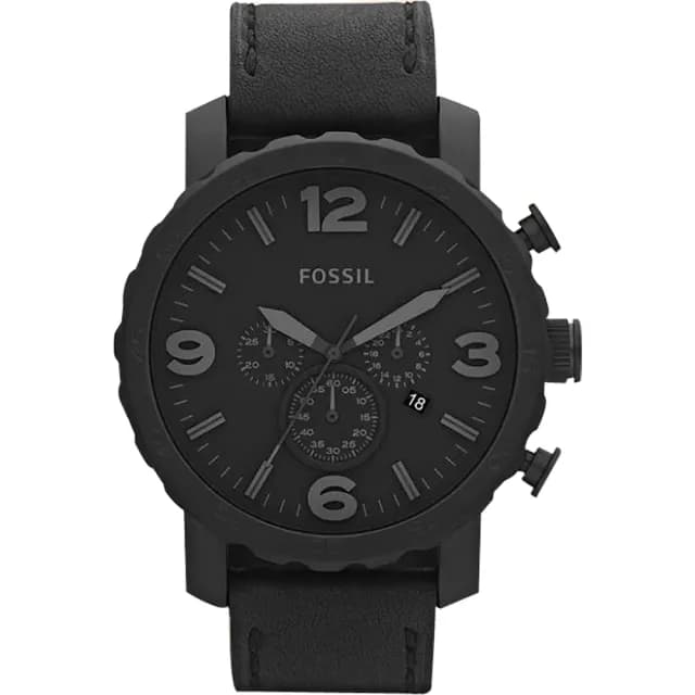 【FOSSIL】大世紀戰神三眼計時手錶-IP黑/50mm 禮物 送禮 推薦(JR1354)