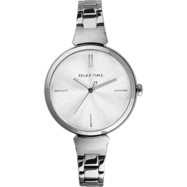 【Relax Time】閃耀系列 Shine Series 動人女錶-銀/36mm 禮物 送禮 推薦(RT-68-1)