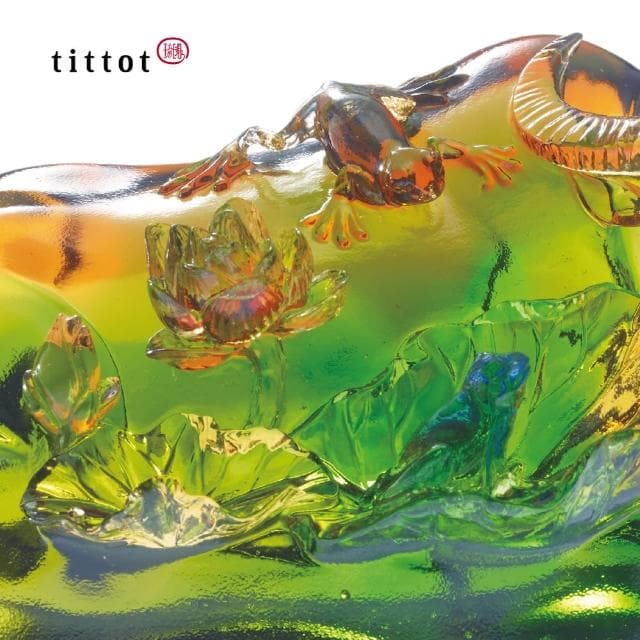 【tittot 琉園】芬芳遍佈_琉璃 擺飾(送禮/琉璃/禮物/玻璃/水晶/藝術品/擺飾/禮贈/企業/)