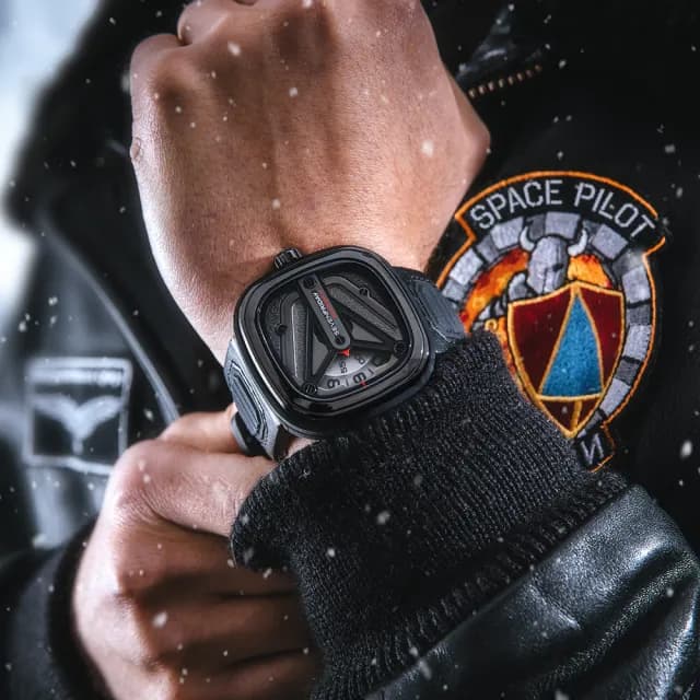 【SEVENFRIDAY】M3 星際太空船自動上鍊機械錶-黑/47mm 送禮 禮物 推薦(M3)