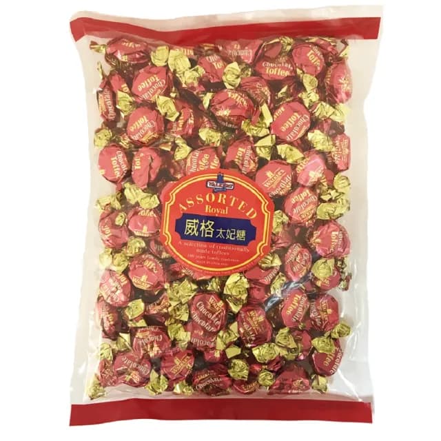 【英國威格】巧克力風味太妃糖 1000g