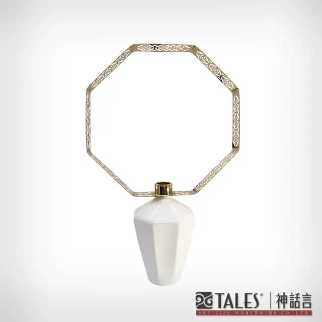 【TALES 神話言】花窗舞影- 八方英華．花器 大(文創 禮品 禮物 收藏)