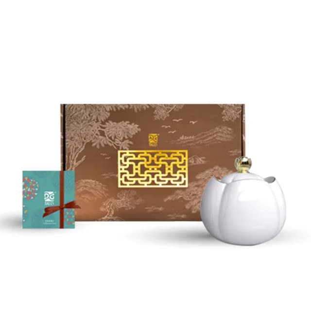 【TALES 神話言】花窗舞影-冰玉丁香．茶倉 小(文創 禮品 禮物 收藏)