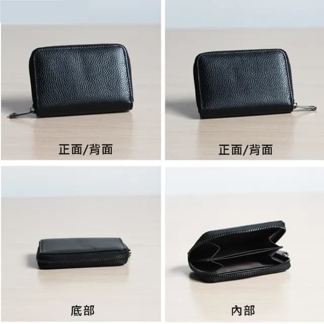 【玩皮工坊】真皮頭層牛皮輕薄隨身收納包零錢包 LH237 男用零錢包(真皮包包 單色可選)