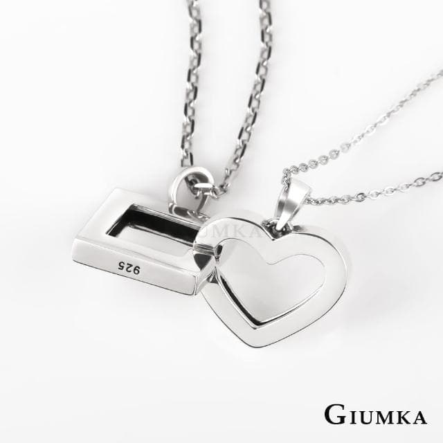 【GIUMKA】快速倉．純銀項鍊．情侶對鍊．低敏．命中注定(新年禮物)
