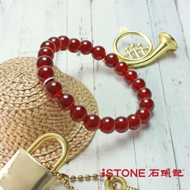 【石頭記】紅瑪瑙手鍊(品牌經典-8mm)
