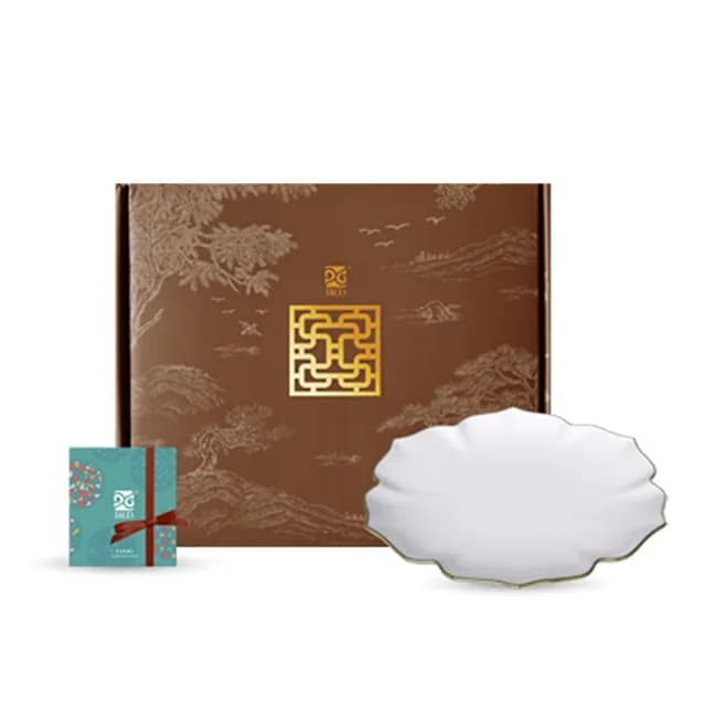 【TALES 神話言】花窗舞影-16CM大盤(文創 禮品 禮物 收藏)