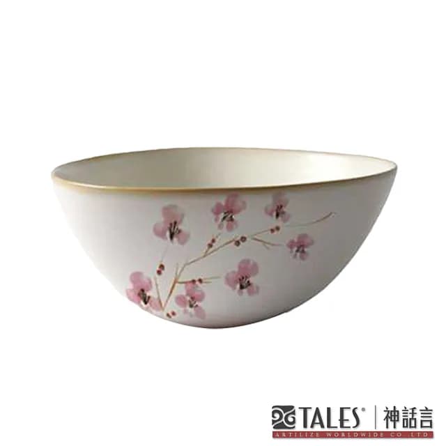 【TALES 神話言】百花薈-大碗梅花 百花富貴茶餐具(文創 禮品 禮物 收藏)
