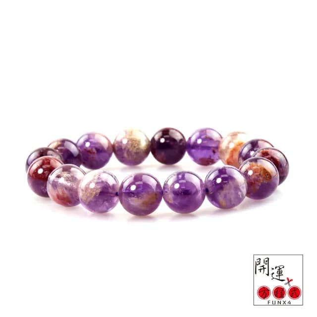 【開運方程式】紫幽靈手珠 12mm 社交之石紫鈦(九離紫火手串開運手鏈)