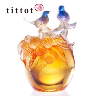 【tittot 琉園】圓滿高陞_團購5入組_採購(送禮/琉璃/禮物/玻璃/水晶/擺飾/禮贈/企業/送禮/圓/滿/高/陞)