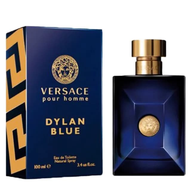 【VERSACE 凡賽斯】狄倫•正藍男性淡香水 100ml(專櫃公司貨)