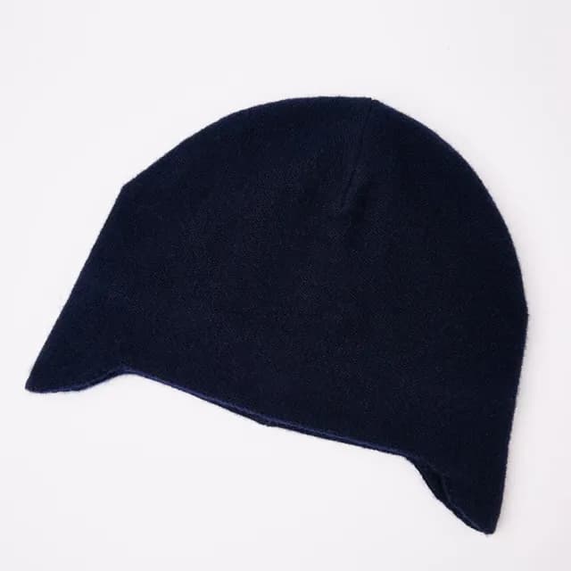 【米蘭精品】現貨+預購 羊毛帽針織帽(保暖護耳純色包頭毛線男帽子情人節生日聖誕節交換禮物4色73wj10)