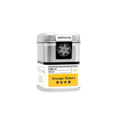【samova 歐洲時尚茶飲】南非國寶茶/無咖啡因/Orange Safari橙色非洲(Tea Tin Mini系列/20g)