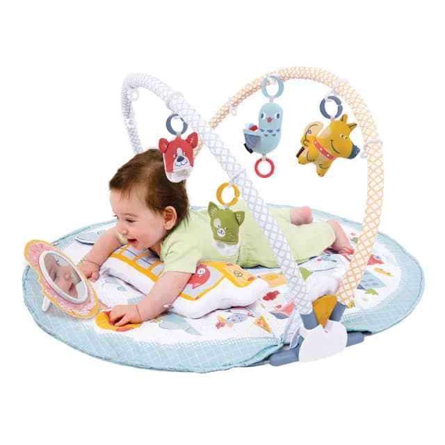 【Yookidoo 以色列】動物好朋友/城市遊樂園 三階段健力遊戲墊(彌月禮)