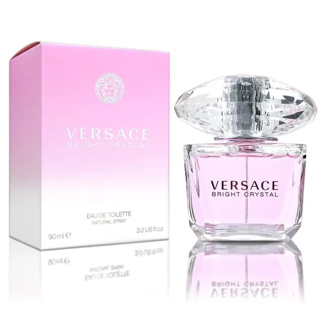 【VERSACE 凡賽斯】香戀水晶女性淡香水 90ML(專櫃公司貨)