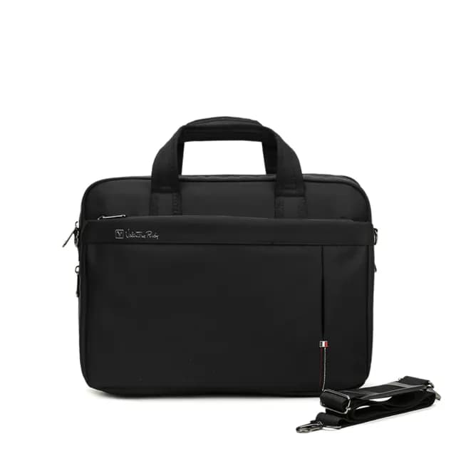 【Valentino Rudy 范倫鐵諾.路迪】簡約輕量尼龍材質手提斜背公事包(VR21861 七夕情人節禮物 送禮 男包)