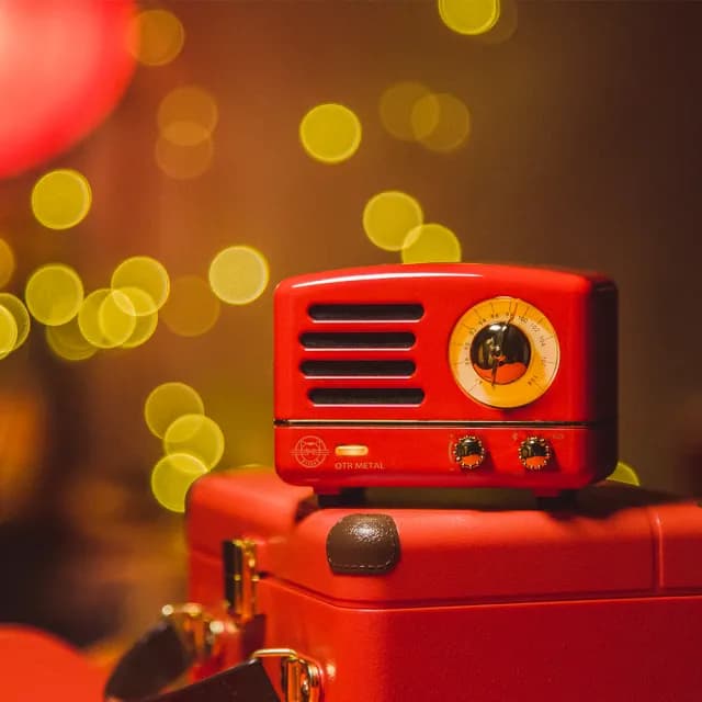 【MUZEN】OTR經典復刻藍牙音響收音機(經典版 新年禮物   情人節禮物)