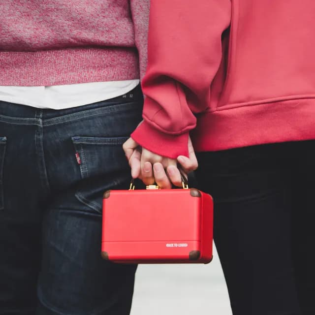 【MUZEN】OTR經典復刻藍牙音響收音機-經典版(波爾多紅  新年禮物   情人節禮物)