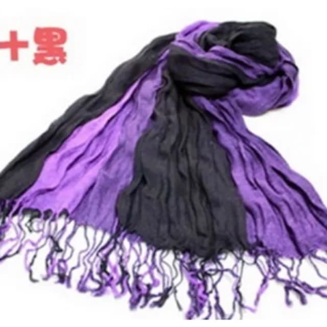 【橘魔法】格紋百搭款壓皺加長圍巾(G17 格紋百搭款 壓皺加長10色 秋冬造型圍巾披巾 團購價 交換禮物)