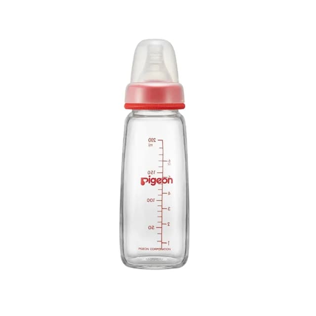 【Pigeon貝親 官方直營】一般口徑玻璃奶瓶200ml
