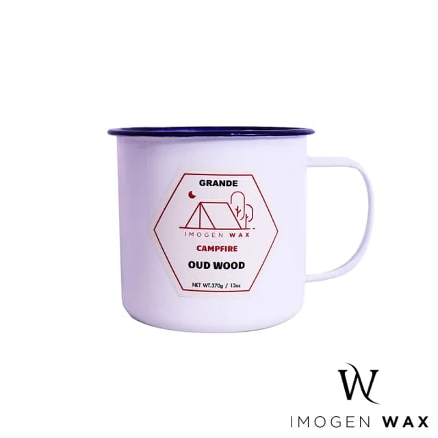 【Imogen Wax】露營系列 東方烏木 Oud Wood 370g 香氛蠟燭