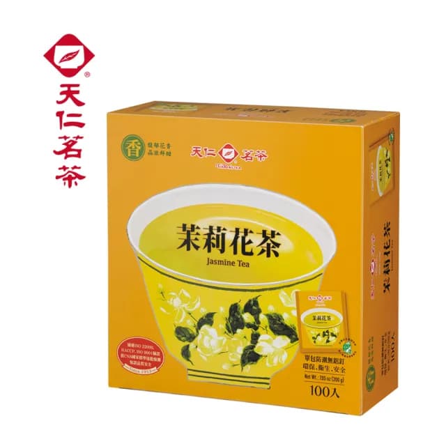 【天仁茗茶】茉莉花茶袋茶防潮包茶包2gx100包