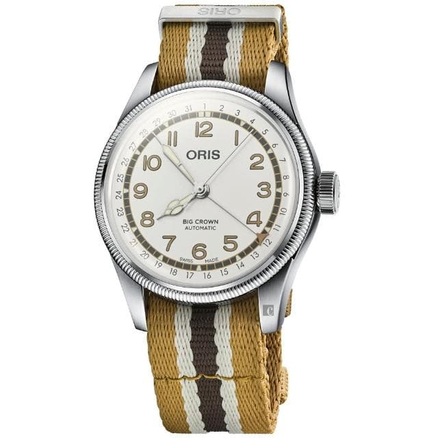 【ORIS 豪利時】棒球傳奇 羅伯托·克萊門特 Roberto Clemente限量腕錶 送禮 禮物 推薦(0175477414081-Set)