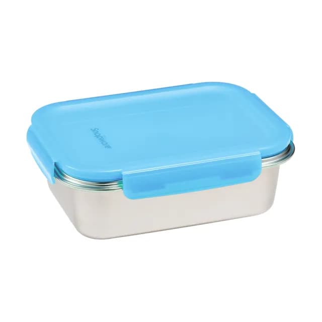 【CorelleBrands 康寧餐具】可微波316不鏽鋼保鮮盒/便當盒1360ml-兩色可選