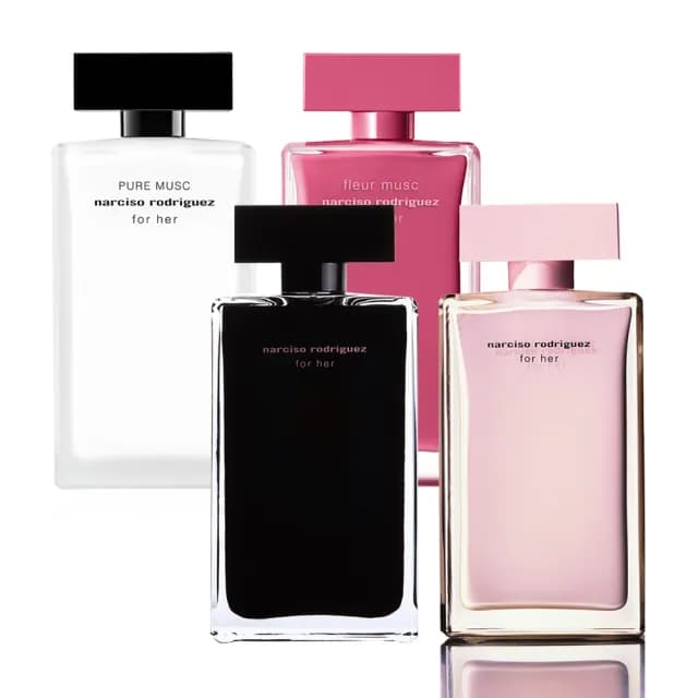 【NARCISO RODRIGUEZ】經典系列香水100ml任選(桃色優雅/for her淡香精/for her淡香水/純粹繆思.公司貨)