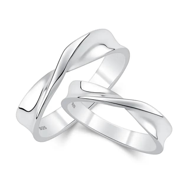 【GIUMKA】純銀對戒．交織浪漫．戒指．尾戒(情人節禮物)