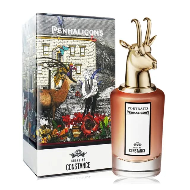 【PENHALIGON’S 潘海利根】山羊淡香精 75ml(CHANGING CONSTANCE-獸首肖像香水-航空版)