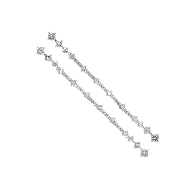 【米蘭精品】現貨+預購 925純銀耳環鑲鑽耳飾(時尚大方造型情人節生日聖誕節交換禮物女飾品73dy11)