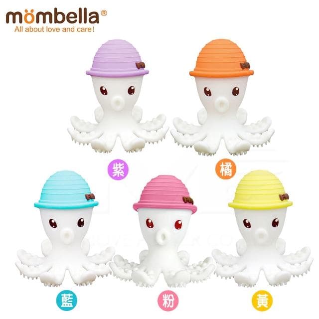 【Mombella & Apramo】樂咬咬章魚固齒器(固齒器咬咬安撫玩具磨牙玩具送禮自用藝人推薦章魚玩具) - momo購物網 - 好評推薦 -