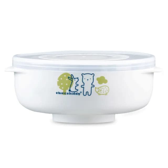 【奇哥官方旗艦】抗菌不鏽鋼點心碗/兒童餐具/學習餐具(2色選擇)