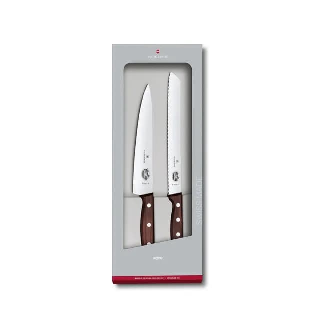 【VICTORINOX 瑞士維氏】木製廚具套裝 / 2件裝(5.1020.21G)