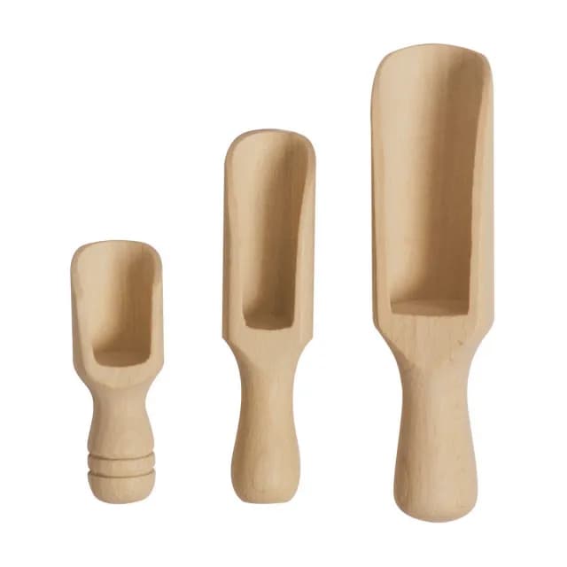 【EXCELSA】櫸木茶葉匙3件  / 茶葉杓 茶葉勺 茶具