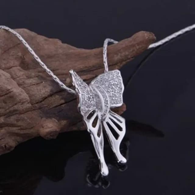 【米蘭精品】現貨+預購 鍍白金項鍊鑲鑽吊墜(嚴選蜻蜓造型情人節生日聖誕節交換禮物女飾品73cy24)