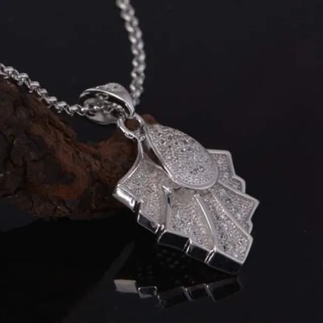 【米蘭精品】現貨+預購 鍍白金項鍊鑲鑽吊墜(精緻非凡流行情人節生日聖誕節交換禮物女飾品73cy30)