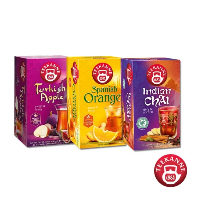 【TEEKANNE 恬康樂】蘋果茶(2.5gx20包/ 盒)