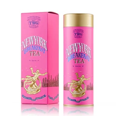 【TWG Tea】頂級訂製茗茶 紐約早餐茶 100g/罐(New York Breakfast Tea;紅茶)