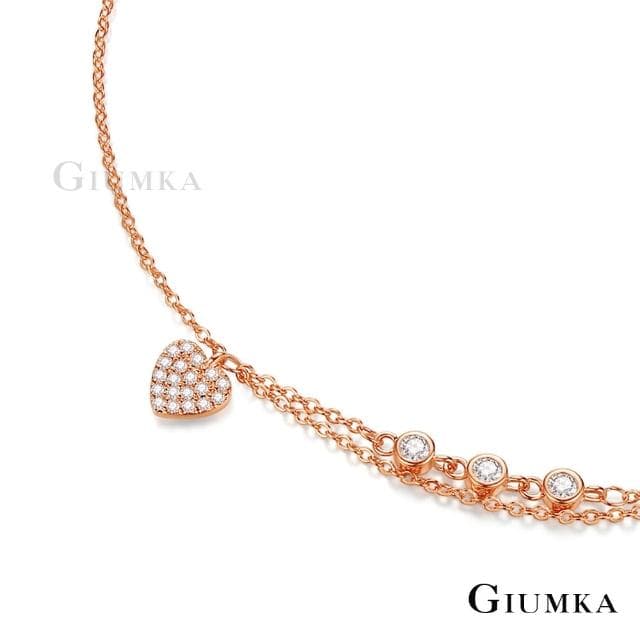 【GIUMKA】新年禮物．甜心腳鍊．女士腳鏈(玫瑰金色)