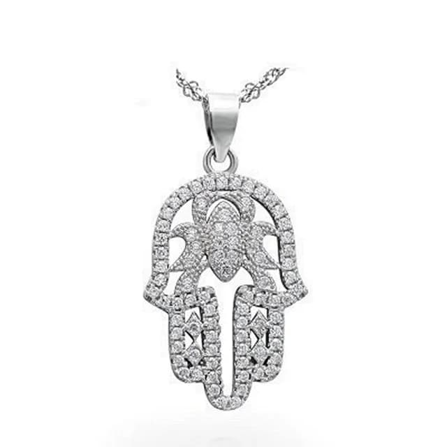【米蘭精品】現貨+預購 925純銀項鍊鑲鑽吊墜(獨特螺紋風格精緻情人節生日聖誕節交換禮物女飾品73df9)