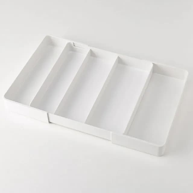 【NITORI 宜得利家居】伸縮餐具整理盒 雙向 WH N BRANC 收納架 收納盒 整理盒 餐具盒11/雙11/1111/雙11限定