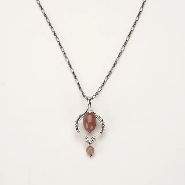 【Georg Jensen 喬治傑生】MOONLIGHT BLOSSOM 項鍊 641 台灣限定 送禮 禮物 推薦(20000976)