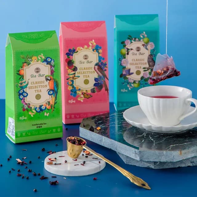 【B&G 德國農莊 Tea Bar】15入茶包3盒入 口味任選(草本茶/水果茶/洋甘菊茶/瑪黛茶/紅葉茶)