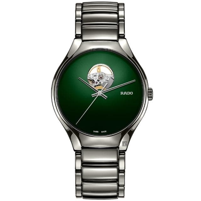 【Rado 雷達表 官方授權】True 真我系列 高科技陶瓷自動機械錶-40mm R03推薦 送禮 禮物 推薦(R27108312)