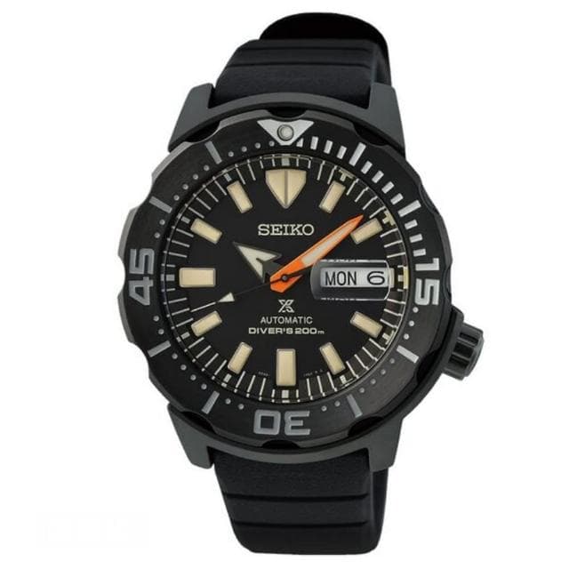【SEIKO 精工】PROSPEX系列 黑潮復古風 潛水機械腕錶 母親節 禮物 推薦(SRPH13K1/4R36-10L0C)