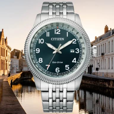 【CITIZEN 星辰】GENTS系列 光動能時尚腕錶 畢業禮物 送禮 推薦(BM7480-81L)