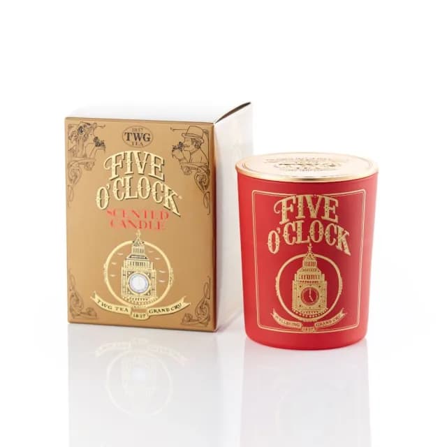 【TWG Tea】五時茗茶薰香蠟燭 Five OClock Tea Scented Candle(190公克)